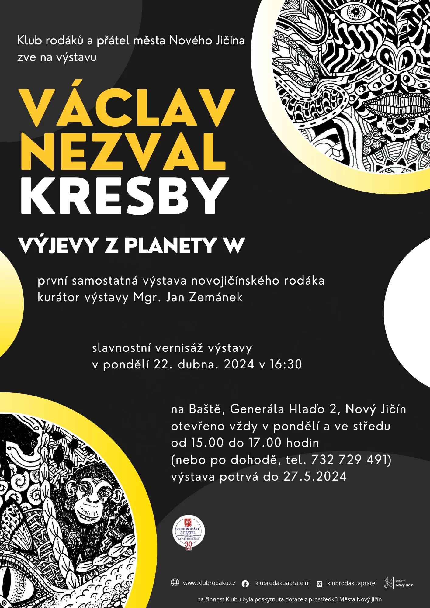 Václav Nezval – Kresby, výjevy z planety W